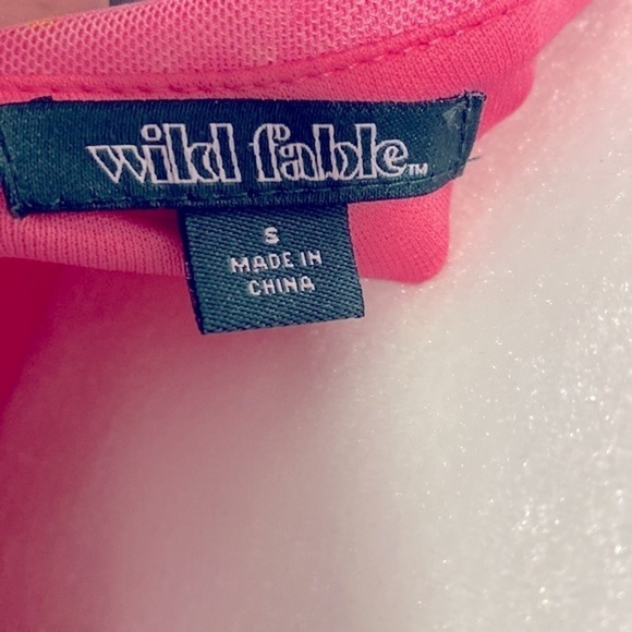 NWT wild fable tie dye micro mesh mini skirt - Picture 5 of 5